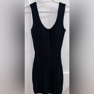 Black Marciano mini bodycon